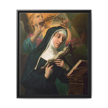 Female Saint Holding Crucifix with Crown of Thorns - NOMADEN ART GALLERY