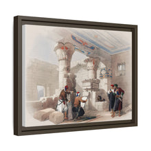 Deir el Medina (Dayr al Madinah) is an ancient Egyptian village which was home to the artisans who worked on the tombs in the Valley of the Kings illustration by David Roberts