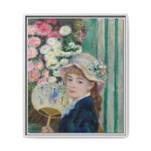Woman with a Fan (c. 1879) by Pierre Auguste Renoir - NOMADEN ART GALLERY