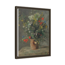 Flores en un jarrón (c. 1866), cuadro de alta resolución de Pierre-Auguste Renoir 