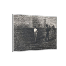 Peasants (ca. 1881–1884) by Georges Seurat