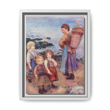 Mussel-Fishers at Berneval (Pêcheuses de moules à Berneval, côte normand) (1879) by Pierre-Auguste Renoir - NOMADEN ART GALLERY