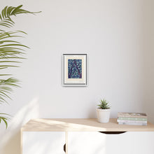 Flower pattern Art Deco stencil print in oriental style