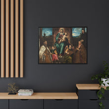 Doge Alvise Mocenigo and Family before the Madonna and Child (c. 1575) by Jacopo Tintoretto
