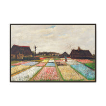 Flower Beds in Holland (1883) by Vincent Van Gogh - NOMADEN ART GALLERY