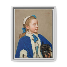 Portrait of Maria Frederike van Reede-Athlone at Seven Years of Age by Jean Etienne Liotard - NOMADEN ART GALLERY