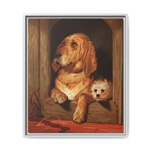 Dignity and Impudence by Sir Edwin Landseer (1877), Landseer’s dog painting of a bloodhound and a terrier - NOMADEN ART GALLERY