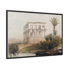 The hypaethral temple at Philae called the Bed of Pharaoh illustration by David Roberts (1796–1864)