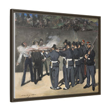La ejecución del emperador Maximiliano (1867) de Édouard Manet