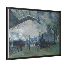 Arrival of the Normandy Train, Gare Saint-Lazare by Claude Monet - NOMADEN ART GALLERY
