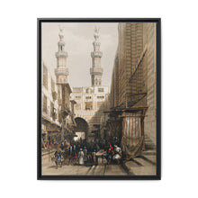 Minarets and grand entrance of the Metwaleys at Cairo illustration by David Roberts (1796–1864) - NOMADEN ART GALLERY