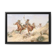 Apache Indians on Horseback by Herman Wendelborg Hansen - NOMADEN ART GALLERY