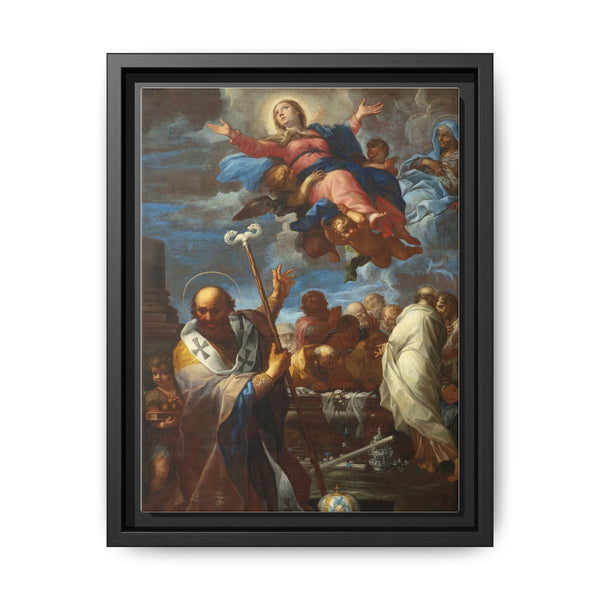 The Assumption of the Virgin with Saints Anne and Nicholas of Myra by Giovanni Battista Lenardi - NOMADEN ART GALLERY