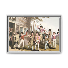 Illustration of riding the stang from The Costume of Yorkshire (1814) by George Walker - NOMADEN ART GALLERY