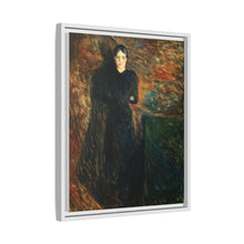 Lady in Black by Edvard Munch - NOMADEN ART GALLERY