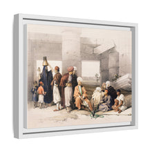 Entrance of the Temple of Amun Thebes illustration by David Roberts (1796–1864)