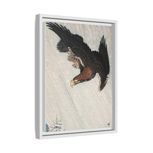 Eagle Flying in Snow (1933) by Ohara Koson