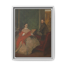Edmondo and Thérèse Morbilli (ca. 1865) by Edgar Degas - NOMADEN ART GALLERY