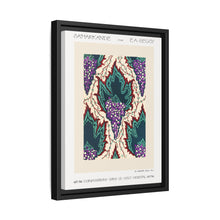 Estampado de pochoir Art Nouveau con estampado de uvas en estilo oriental. Original de nuestra propia edición de 1914 de Samarkande.