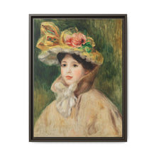 Woman with Capeline (Femme Ã la capeline) (early 1890s) by Pierre-Auguste Renoir - NOMADEN ART GALLERY