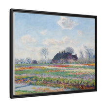 Claude Monet's Tulip Fields at Sassenheim (1886). Original from the Sterling and Francine Clark Art Institute. - NOMADEN ART GALLERY