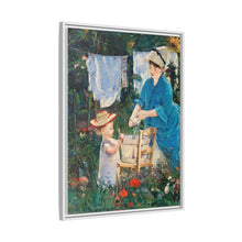 Lavandería (Le Linge), (1875) de Édouard Manet