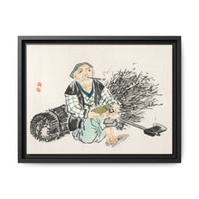 Smoking farmer with branches by Kōno Bairei (1844-1895) - NOMADEN ART GALLERY