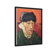 Vincent van Gogh's Self-Portrait with Bandaged Ear and Pipe (1889)