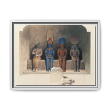 Sanctuary of the Temple of Aboo Simbel Nubia illustration by David Roberts (1796–1864) - NOMADEN ART GALLERY