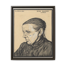 Portret van Dina Klaver (1916) by Julie de Graag - NOMADEN ART GALLERY