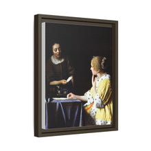 Johannes Vermeer’s Mistress and Maid (ca. 1666–1667)