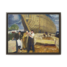 Builders of Ships (1916) by George Wesley Bellows - NOMADEN ART GALLERY