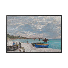 The Beach at Sainte-Adresse (1867) by Claude Monet - NOMADEN ART GALLERY