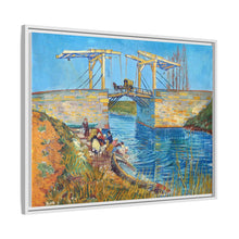Vincent van Gogh's The Langlois Bridge at Arles with Women Washing (1888) - NOMADEN ART GALLERY