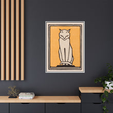 Sitting cat (1916) by Julie de Graag