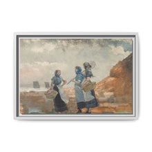 Three Fisher Girls, Tynemouth (1881) by Winslow Homer - NOMADEN ART GALLERY