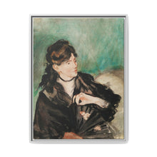 Portrait of Berthe Morisot with a Fan (1874) by Édouard Manet. - NOMADEN ART GALLERY