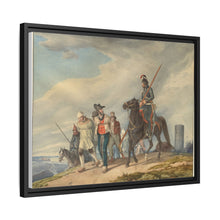 Three Armed Riders Escorting Prisoners near Reims (1825) by Peter von Hess