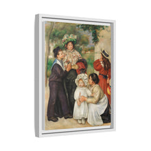 La familia del artista (La Famille de l'artiste) (1896) de Pierre-Auguste Renoir. 