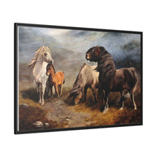 Fine Horse Pulling Golden Sleigh
