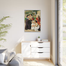 La familia del artista (La Famille de l'artiste) (1896) de Pierre-Auguste Renoir. 