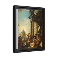 Alexander the Great at the Tomb of Achilles (ca. 1718-1719 (Baroque) by Giovanni Paolo Panini - NOMADEN ART GALLERY