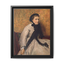 Portrait of a Woman in Gray (ca. 1685) by Edgar Degas - NOMADEN ART GALLERY
