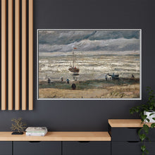 Vincent van Gogh's Beach at Scheveningen in Stormy Weather (1882) - NOMADEN ART GALLERY