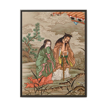 Chinese tales, vintage Japanese painting by G.A. Audsley - NOMADEN ART GALLERY