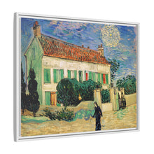Vincent van Gogh's The White house night - NOMADEN ART GALLERY