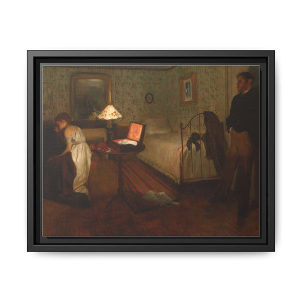 Interior (1868-1869) by Edgar Degas - NOMADEN ART GALLERY