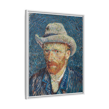 Vincent van Gogh's Self-Portrait with Grey Felt Hat (1887) - NOMADEN ART GALLERY