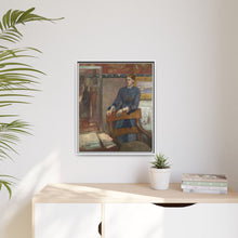 Hélène Rouart in her Father's Study (1886) by Edgar Degas