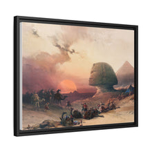 Approach of the simoom Desert of Gizeh illustration by David Roberts (1796–1864)